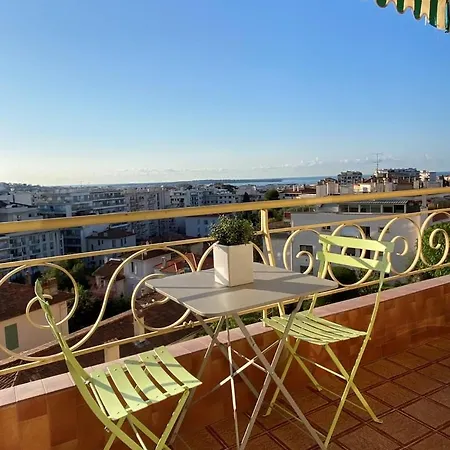 Apt Lumineux Vue Sur Mer Apartment Cannes